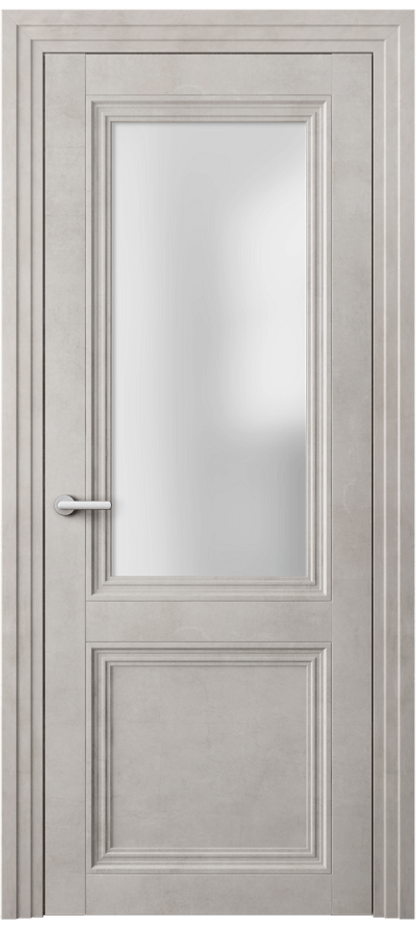 Дверь межкомнатная Центро 2524 Леон серебро Сатинированное стекло Каскадный наличник ЛСЕ Цена 56679 ₽ Наличники уже входят в базовый комплект. Фабрика дверей Волховец 8 (800) 551 43 19 Межкомнатная дверь Центро 2524 Леон серебро Сатинированное стекло Цена 56679 ₽ | Volhovec