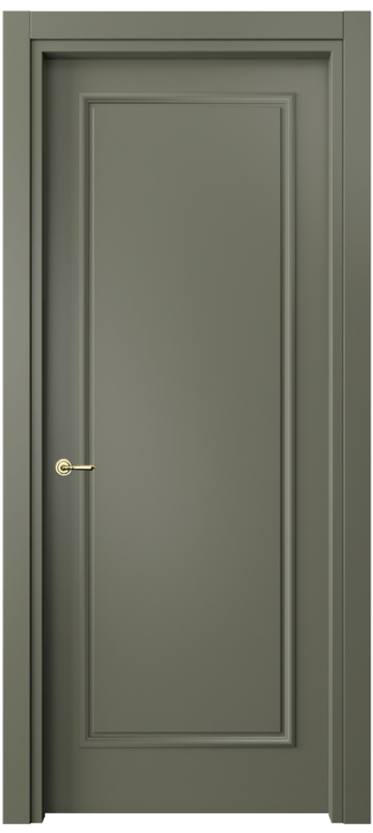 Межкомнатная дверь Париж 8101 Матовый оливковый тёмный  Цена 64599 ₽| Volhovec