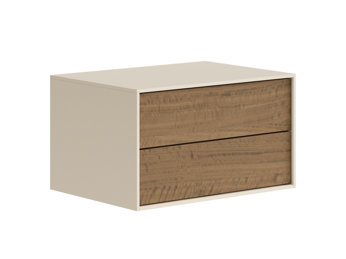 Мебель Тумба подвесная прикроватная Модуле 2 ящика. Цвет Матовый светло-бежевый. Материал Гладкая эмаль. Коллекция Тумба подвесная прикроватная Модуле 2 ящика. Фото. Мебель Тумба подвесная прикроватная Модуле 2 ящика. Цвет Матовый светло-бежевый. Материал Гладкая эмаль. Коллекция Тумба подвесная прикроватная Модуле 2 ящика. Картинка.