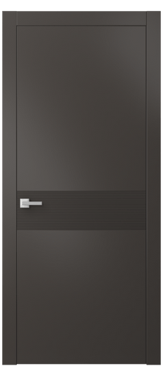 Межкомнатная дверь 8041 МАН. Цвет Матовый антрацит. Материал Гладкая эмаль. Коллекция Линия. Фото. Дверь межкомнатная 8041 МАН. Цвет Матовый антрацит. Материал Гладкая эмаль. Коллекция Линия. Картинка.