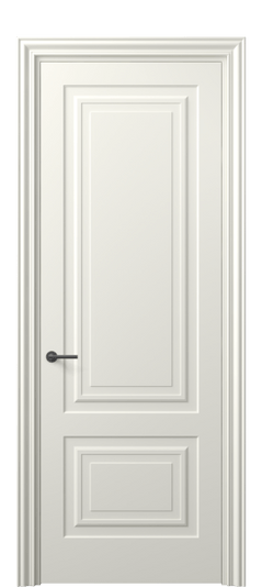 Дверь межкомнатная 8451 МЖМ. Цвет Матовый жемчужный. Материал Гладкая эмаль. Коллекция Маскот. Картинка.