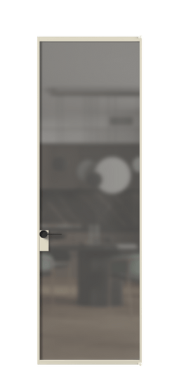 Межкомнатная дверь АЛПЛ040.01 АБСР Серый сатин триплекс. Цвет Алюминий бежево-серый. Материал Алюминий в эмали. Коллекция Формато. Фото. Дверь межкомнатная АЛПЛ040.01 АБСР Серый сатин триплекс. Цвет Алюминий бежево-серый. Материал Алюминий в эмали. Коллекция Формато. Картинка.