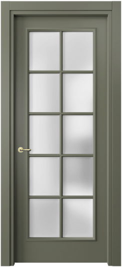 Межкомнатная дверь 8102 МОТ САТ. Цвет Матовый оливковый тёмный. Материал Гладкая эмаль. Коллекция Париж. Фото. Дверь межкомнатная 8102 МОТ САТ. Цвет Матовый оливковый тёмный. Материал Гладкая эмаль. Коллекция Париж. Картинка.