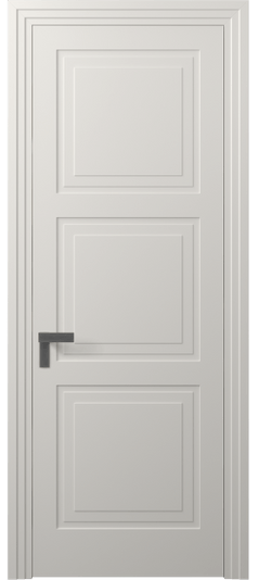 Дверь межкомнатная АКП 8331 МПБЛ. Цвет Матовый пудровый белый. Материал Гладкая эмаль. Коллекция Рокка. Картинка.