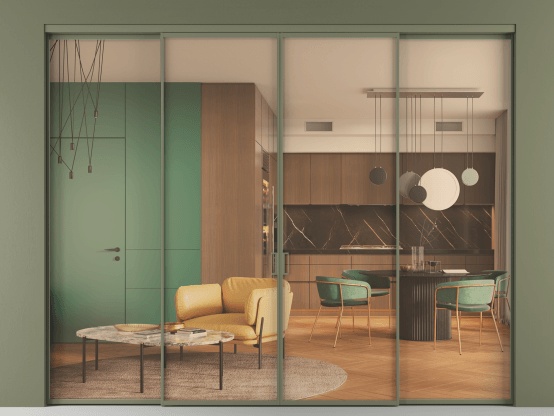 Алюминевая перегородка АЛПР 040.01_АОТ_ПРОЗ ОРАНЖ_new. Цвет Алюминий оливковый тёмный. Материал Алюминий в эмали. Коллекция Перегородка Формато внутри проёма 4 створки. Фото. Алюминевая перегородка АЛПР 040.01_АОТ_ПРОЗ ОРАНЖ_new. Цвет Алюминий оливковый тёмный. Материал Алюминий в эмали. Коллекция Перегородка Формато внутри проёма 4 створки. Картинка.