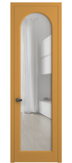 Дверь межкомнатная 6804 Пастельно-жёлтый RAL 1034 MORU. Цвет RAL Пастельно-жёлтый RAL 1034. Материал Гладкая эмаль. Коллекция Палаццо. Картинка.