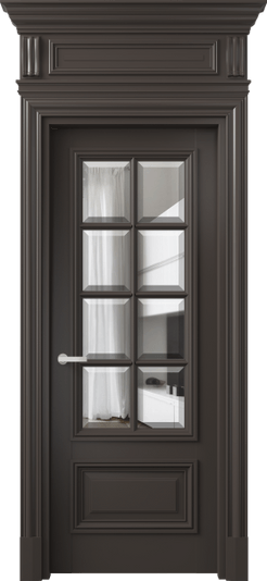 Межкомнатная дверь 7316 МАН ПРОЗ Ф. Цвет Матовый антрацит. Материал Гладкая эмаль. Коллекция Антик. Фото. Дверь межкомнатная 7316 МАН ПРОЗ Ф. Цвет Матовый антрацит. Материал Гладкая эмаль. Коллекция Антик. Картинка.