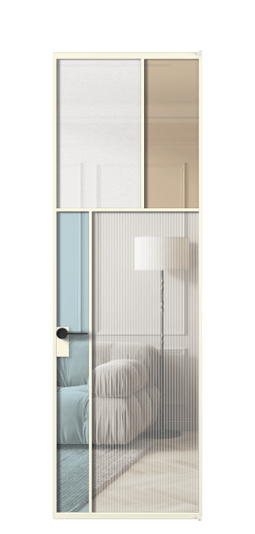 Межкомнатная дверь АЛПЛ041.22 АМБ 4 стекла. Цвет Алюминий молочно-белый. Материал Алюминий в эмали. Коллекция Мозаик. Фото. Дверь межкомнатная АЛПЛ041.22 АМБ 4 стекла. Цвет Алюминий молочно-белый. Материал Алюминий в эмали. Коллекция Мозаик. Картинка.