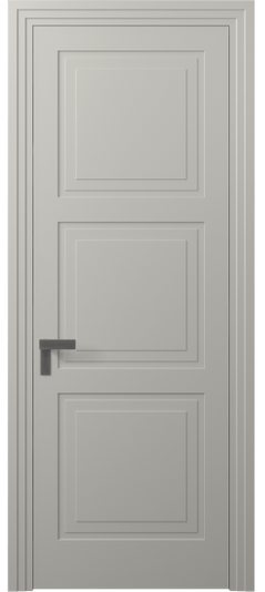 Дверь межкомнатная АКП 8331 МТСР. Цвет Матовый тёплый серый. Материал Гладкая эмаль. Коллекция Рокка. Картинка.