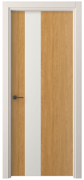 Дверь межкомнатная 4223 ВНД. Цвет Ванильный дуб. Материал Ламинатин. Коллекция Фридом. Картинка.